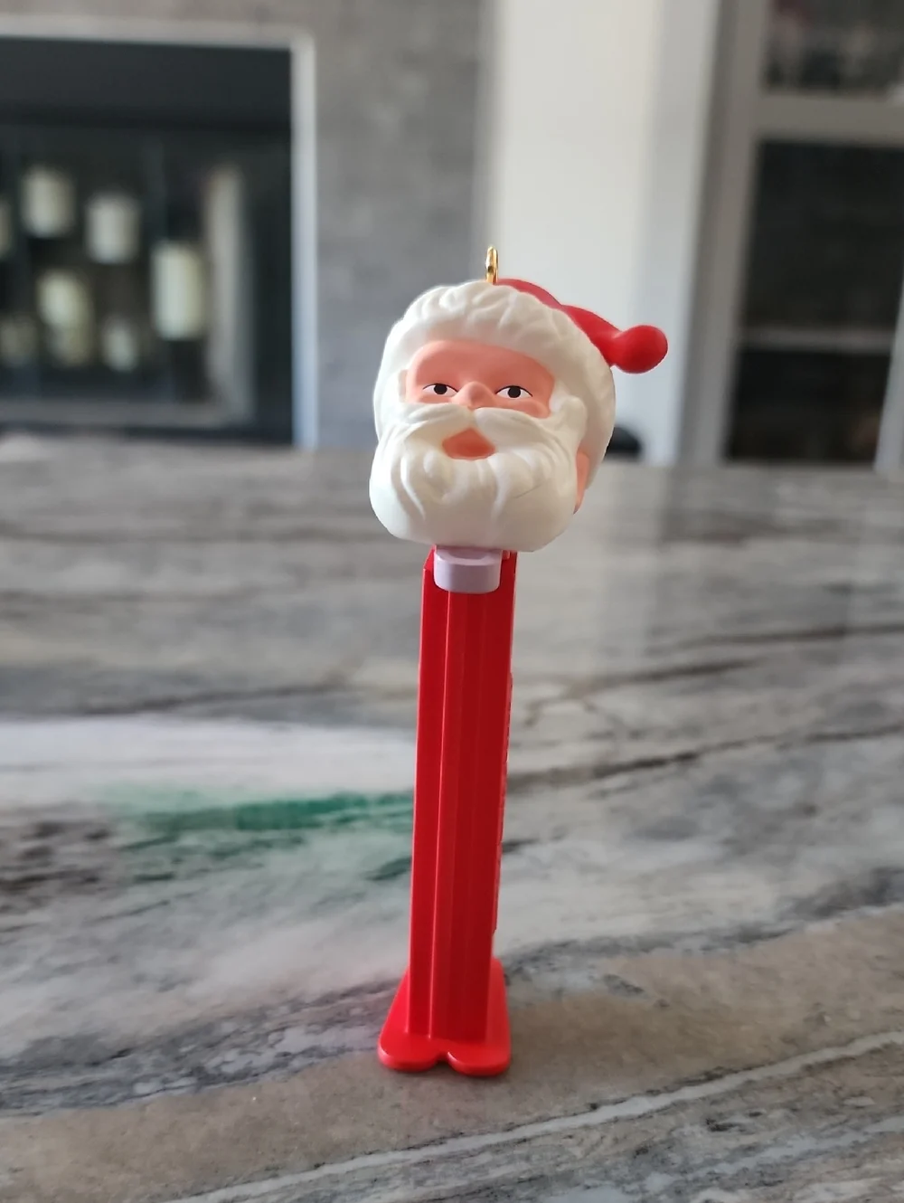 Hallmark Vintage Pez Christmas Ornaments, Santa, Snowman